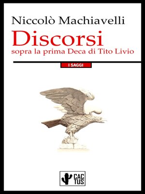cover image of Discorsi sopra la prima Deca di Tito Livio